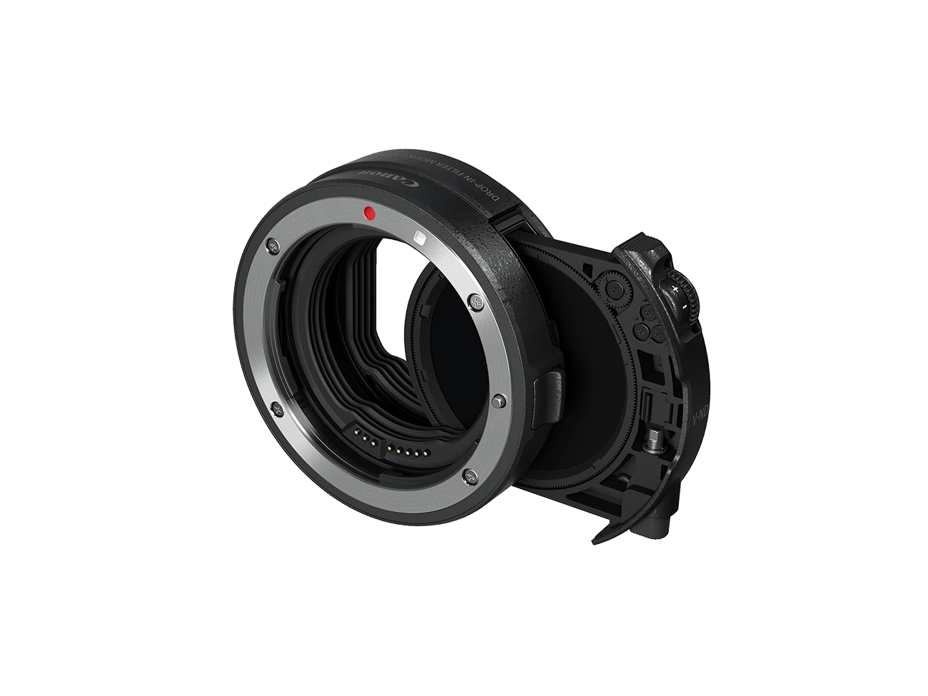 Drop-In Filter Mount Adapter EF-EOS R with Drop-In Circular Polarizing Filter A