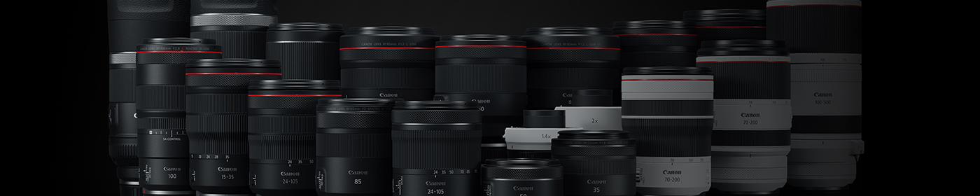 RF L Lens lineup